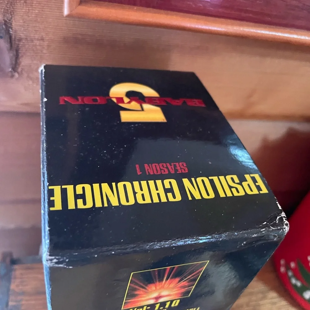 Epsilon Chronicle Season 1 VHS Tapes Babylon 5